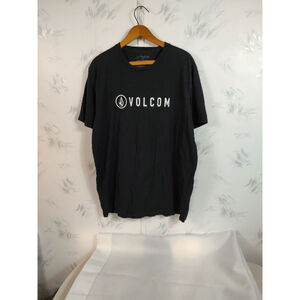 Volcom Black Short Sleeve T-Shirt Men's Large